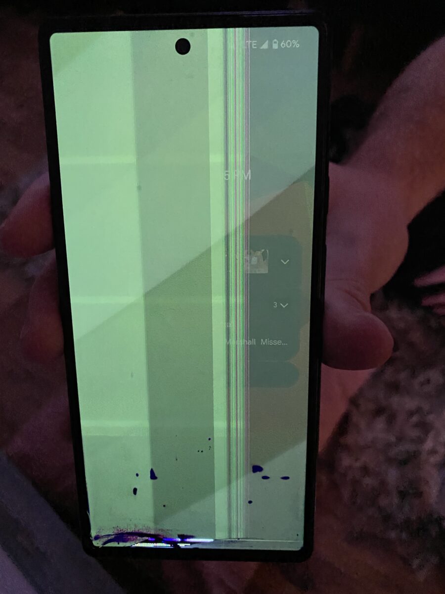 Pixel6a画面割れ有り