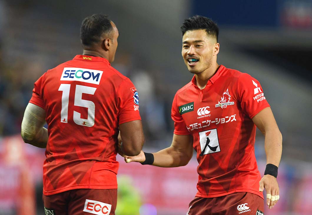 山田章仁とセミシ・マシレワ スーパーラグビー2019 ROUND17 vs