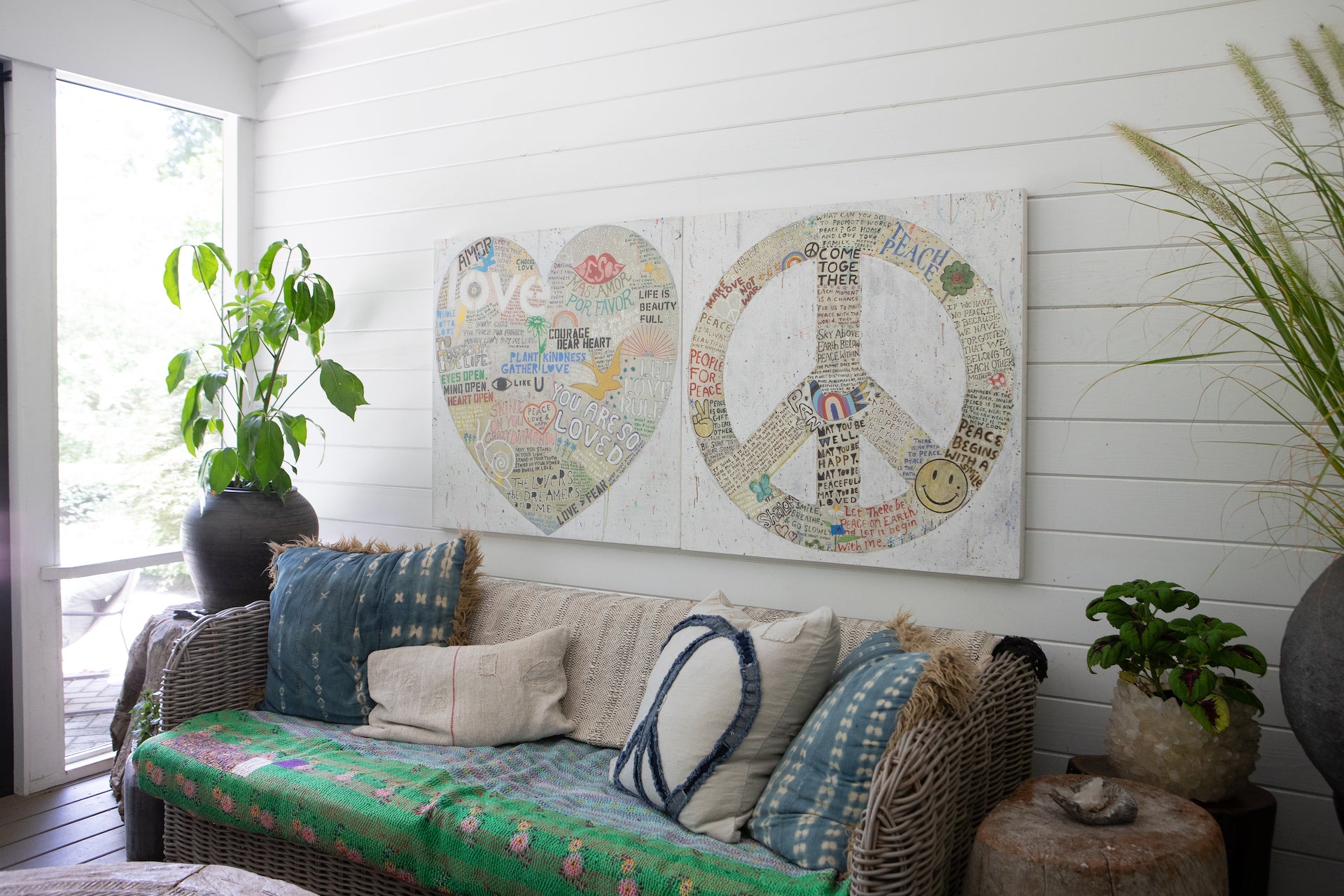 Choose Peace - White - Art Print – Sugarboo & Co