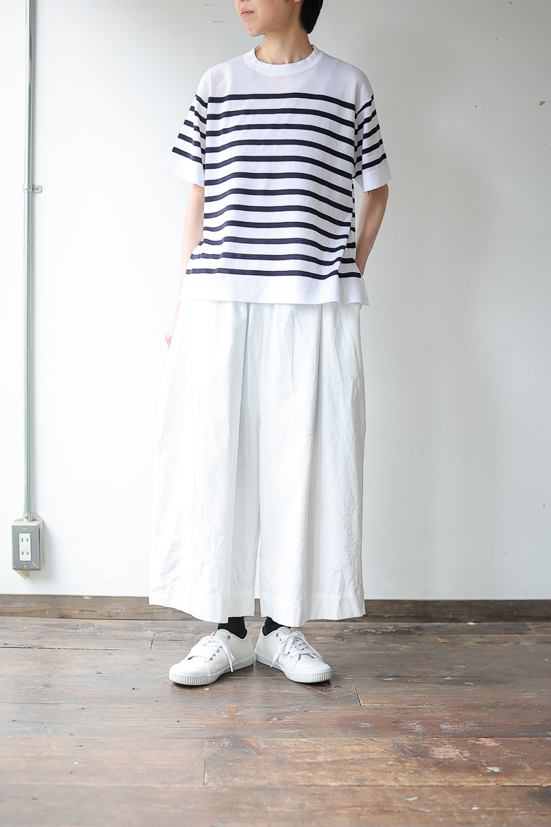 ゴーシュ コットンオックス ワイドキュロットパンツ – SUSCON