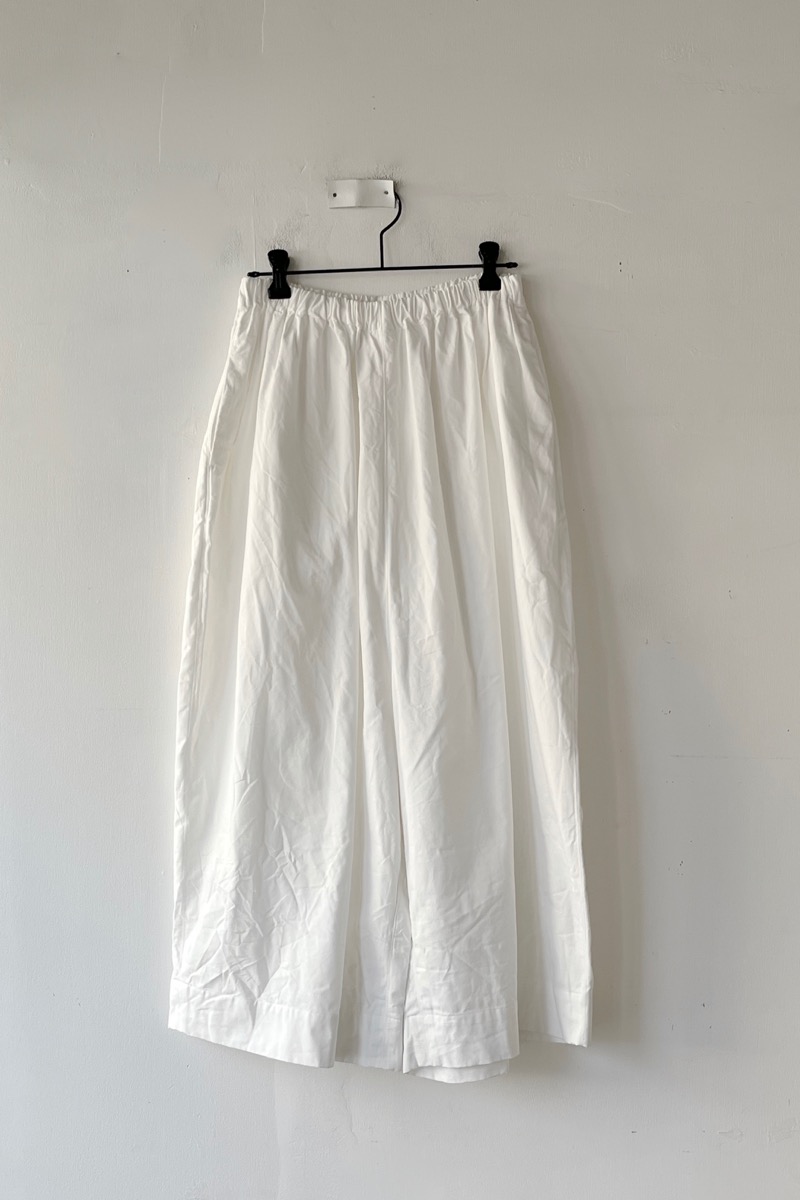 ゴーシュ コットンオックス ワイドキュロットパンツ – SUSCON