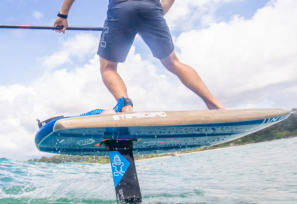 The Starboard dedicated Hyper foil board has got it all