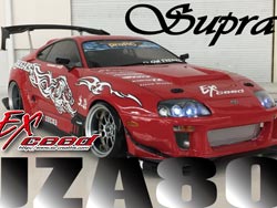 TOYOTA JZA80 Supra(1/10RCポリカボディ) [SU-BODY-JZA80] - スーパー