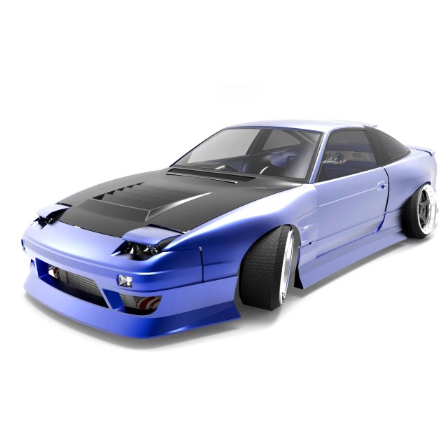 NISSAN 180SX D-MAX ボディ [AD-HB12] - スーパーラジコン