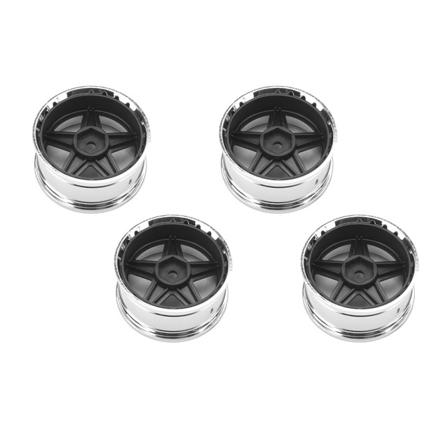 オフセット可変ホイール5スポーク黒 [NHA560] - スーパーラジコン
