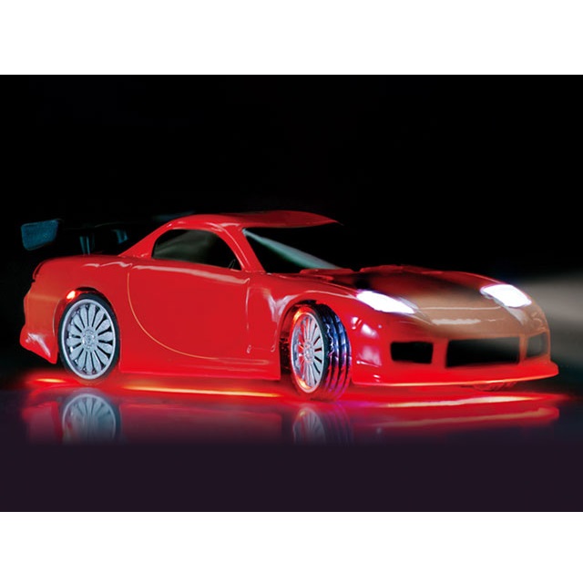 新品□ターボレーシング・C71-RD RX-7（FD3S） ラジコン 1/76 新品