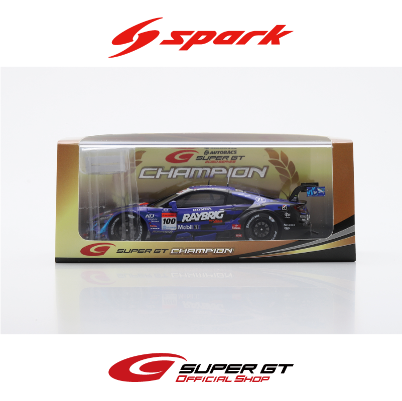 Sparkモデルカー】『RAYBRIG NSX-GT』のチャンピオン獲得記念モデルを