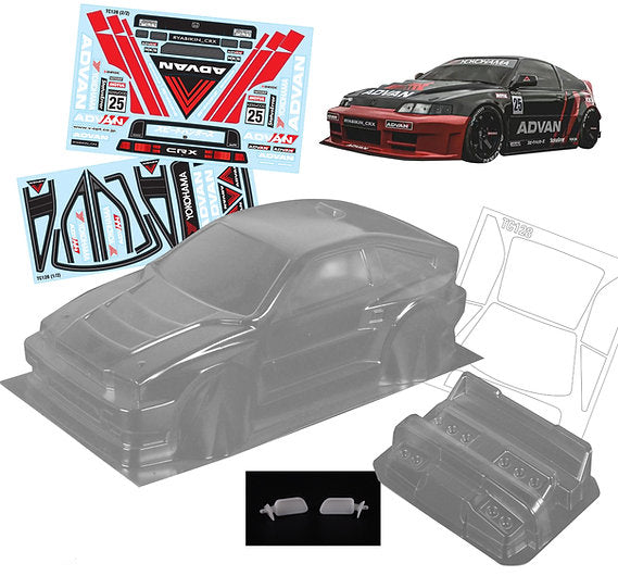 180GT Rodeo Special Ver.2 6666 Custom Clear Body Set 180SX w