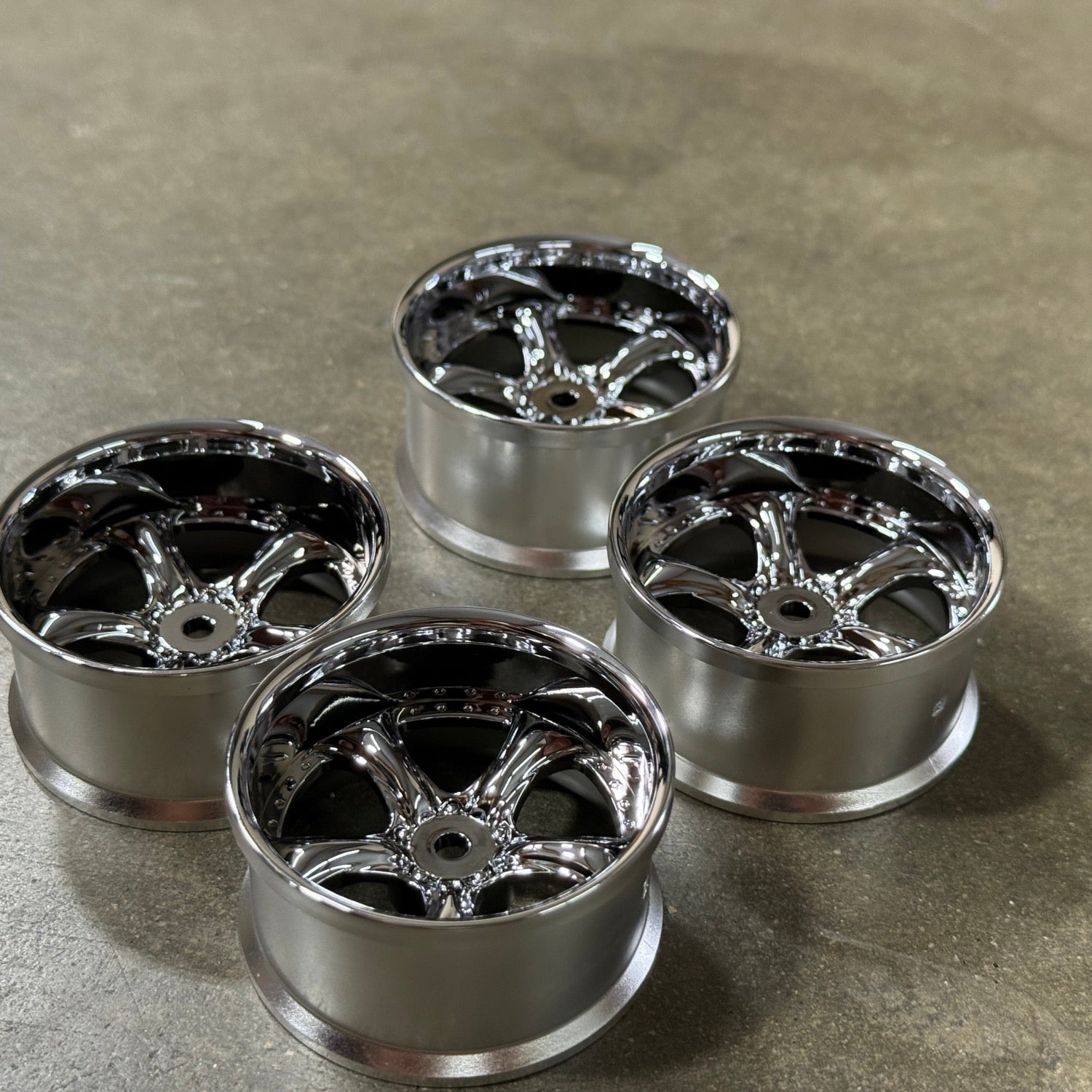Work VS-KF VSKF 1-10 VS KF Wheels (CHROME) 6mm / 8mm [Lab] LW