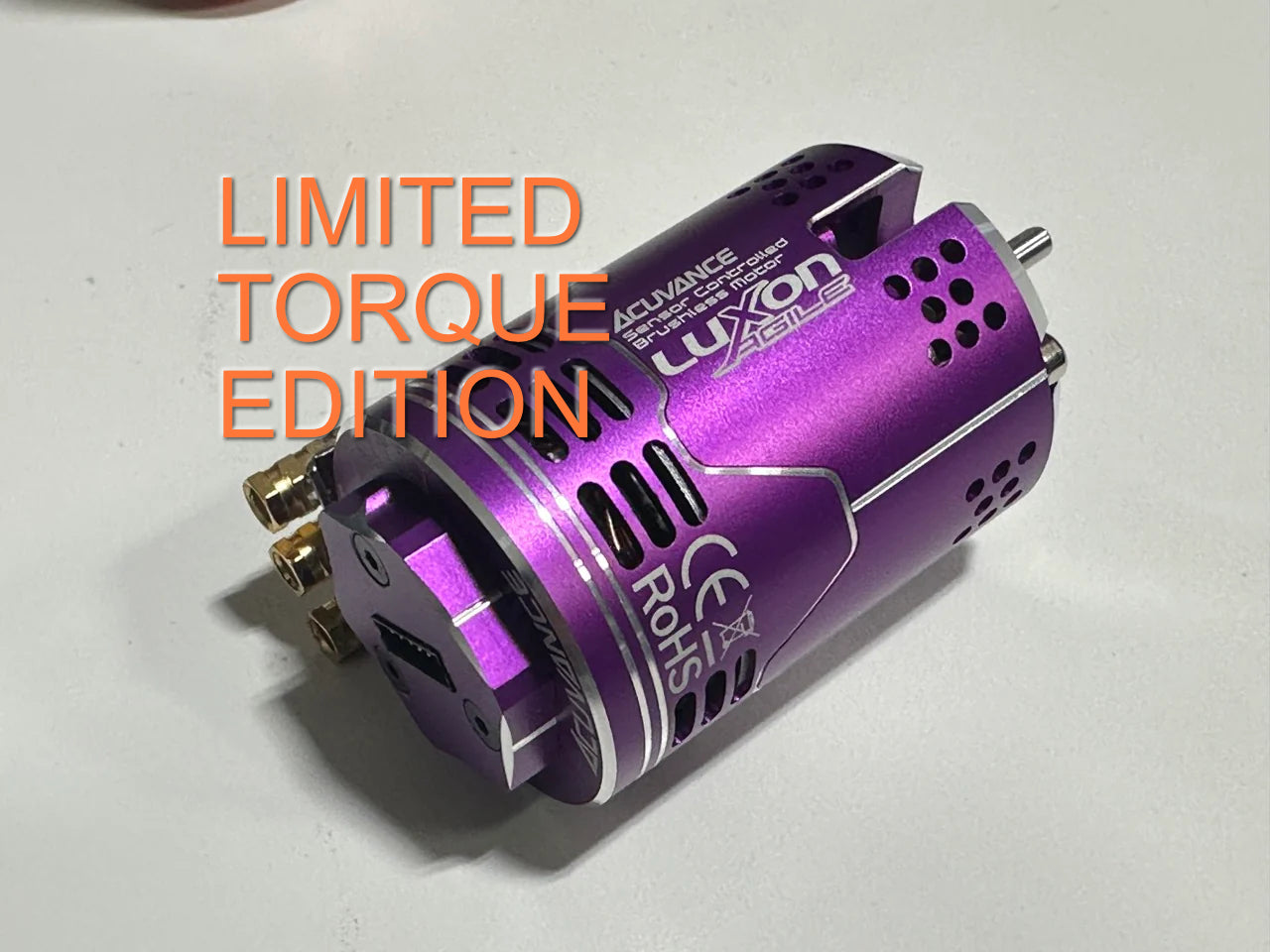 LIMITED AGILE LUXON BLACK RED PURPLE (w/ TQ ROTOR) Brushless Motor