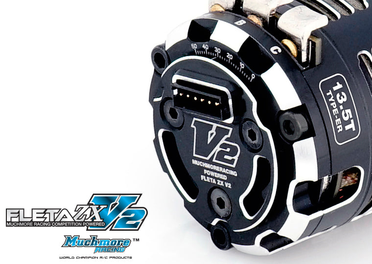 FLETA Zx V2 13.5T Brushless Motor [Much More Racing] MR-V2ZX135ER