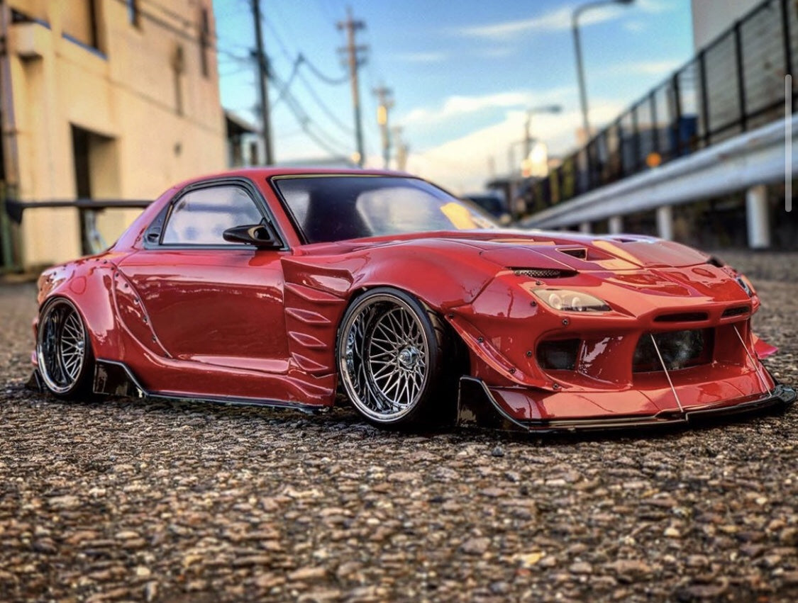 BN Sports RX-7 ラジコン Mazda RX-7 FC3S BN-Sport FC 1-10 RX7 Body