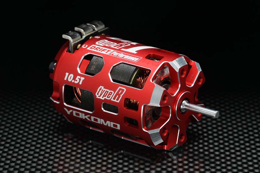 DX1 TYPE-R BRUSHLESS MOTOR 10.5T (RED) Brushless Motor RP [Yokomo