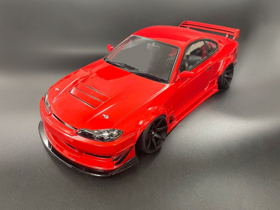 ADDICTION15シルビア 顔面180ラジコンボディー ADDICTION15シルビア