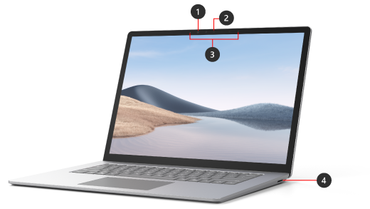 Surface Laptop 4 の機能 - Microsoft サポート