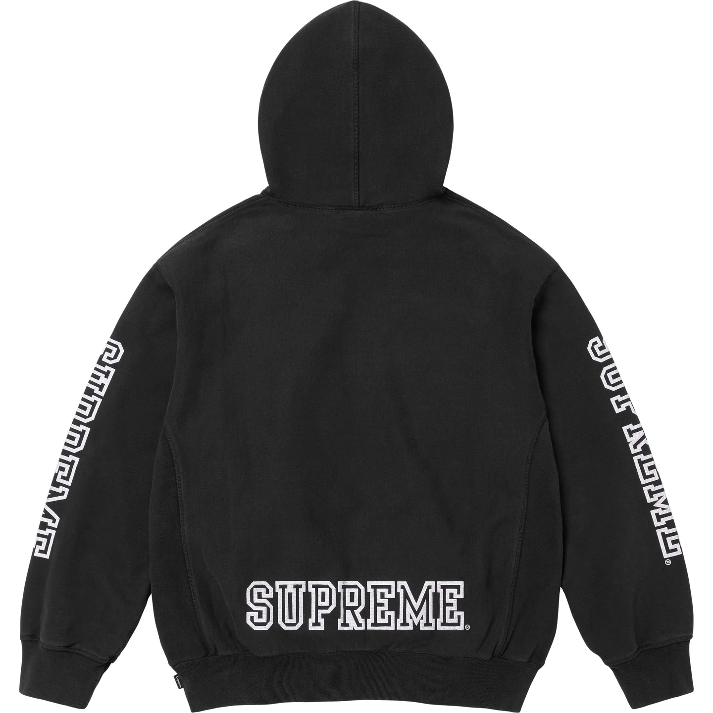 Collegiate Sleeve Hooded Sweatshirt | Supreme 24fw