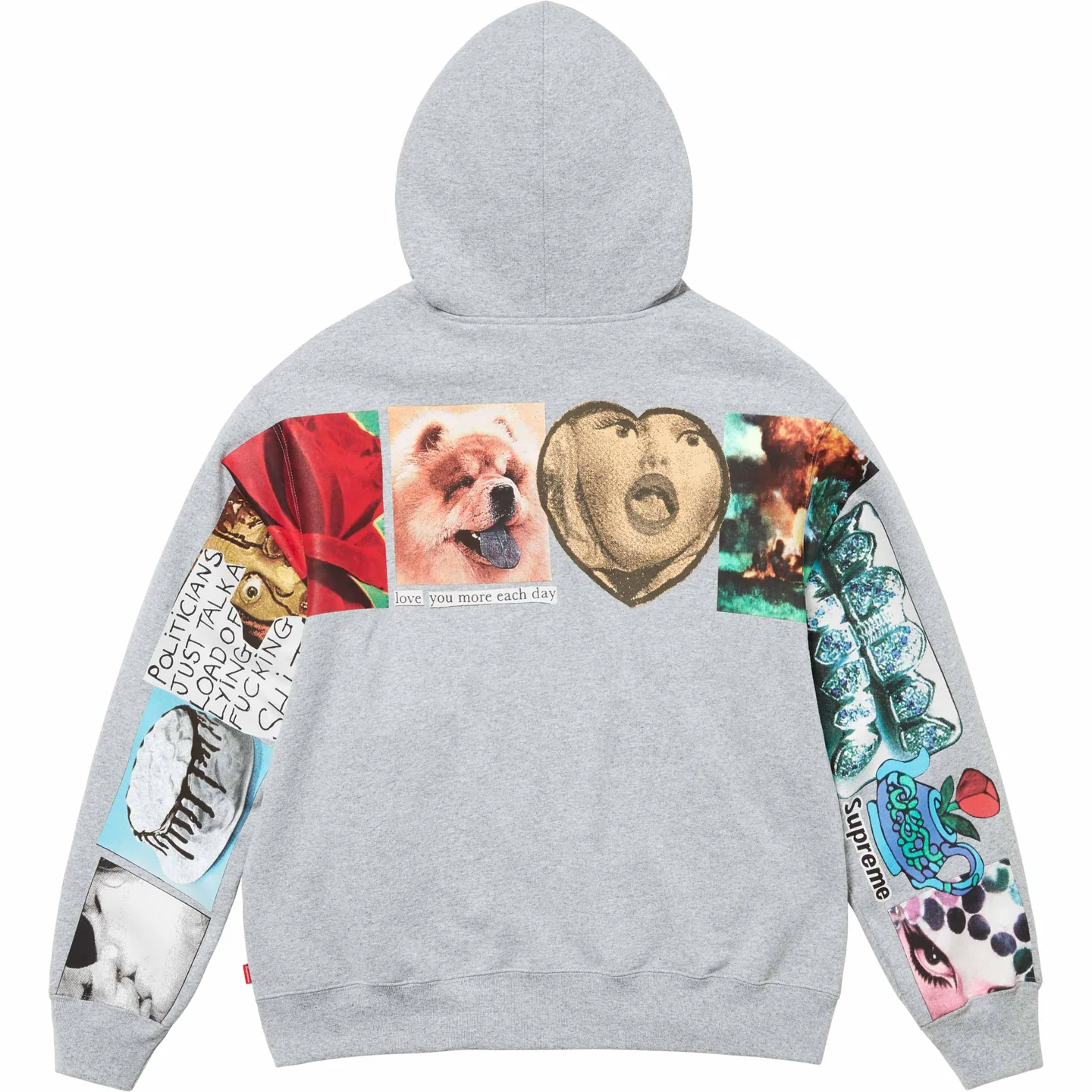 Spread Zip Up Hooded Sweatshirt | Supreme 24ss
