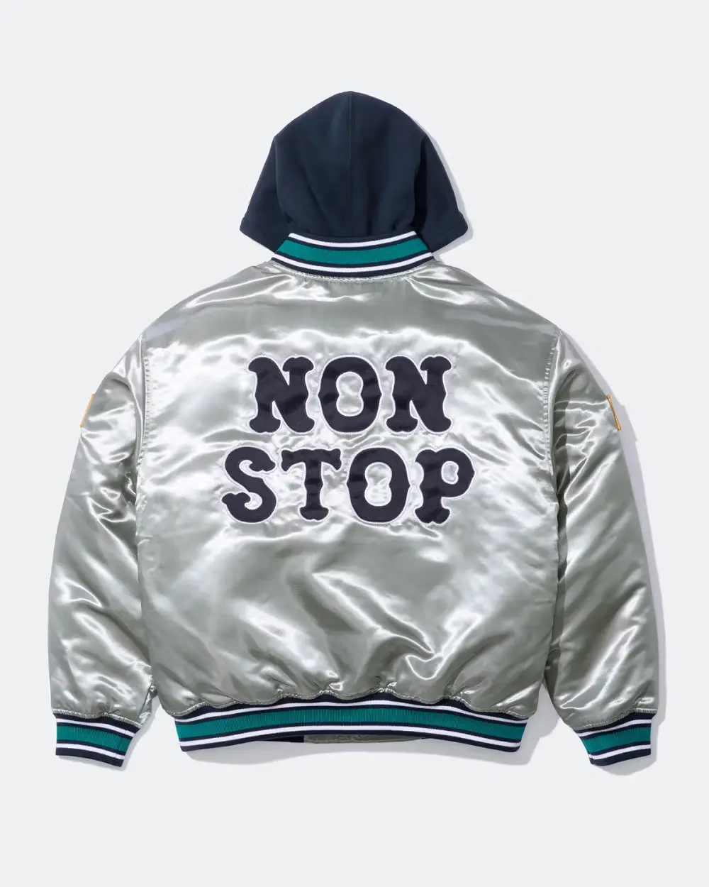 Supreme®/Homerun Satin Hooded Varsity Jacket | Supreme 25ss