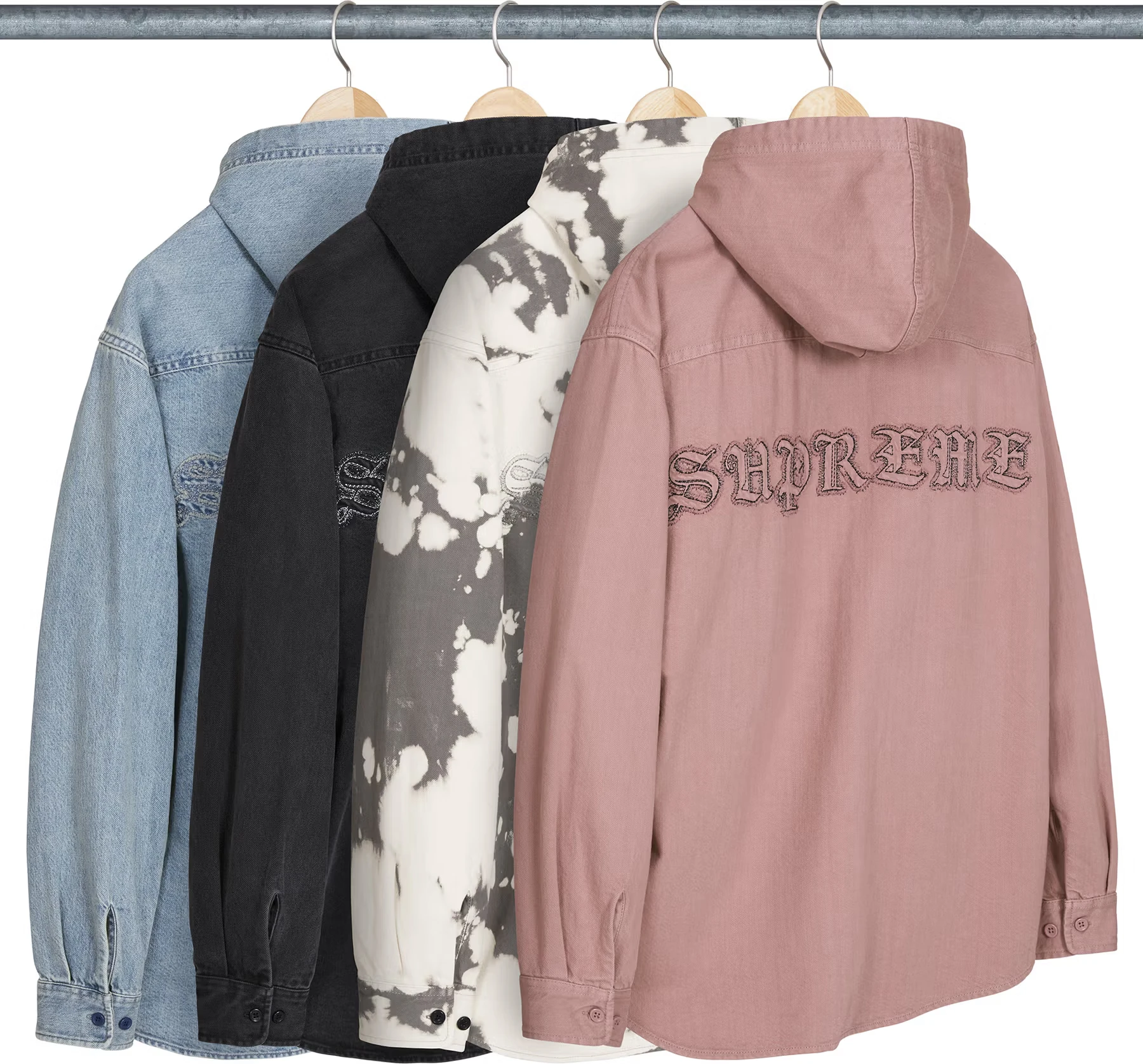 Hooded Denim Shirt | Supreme 25ss