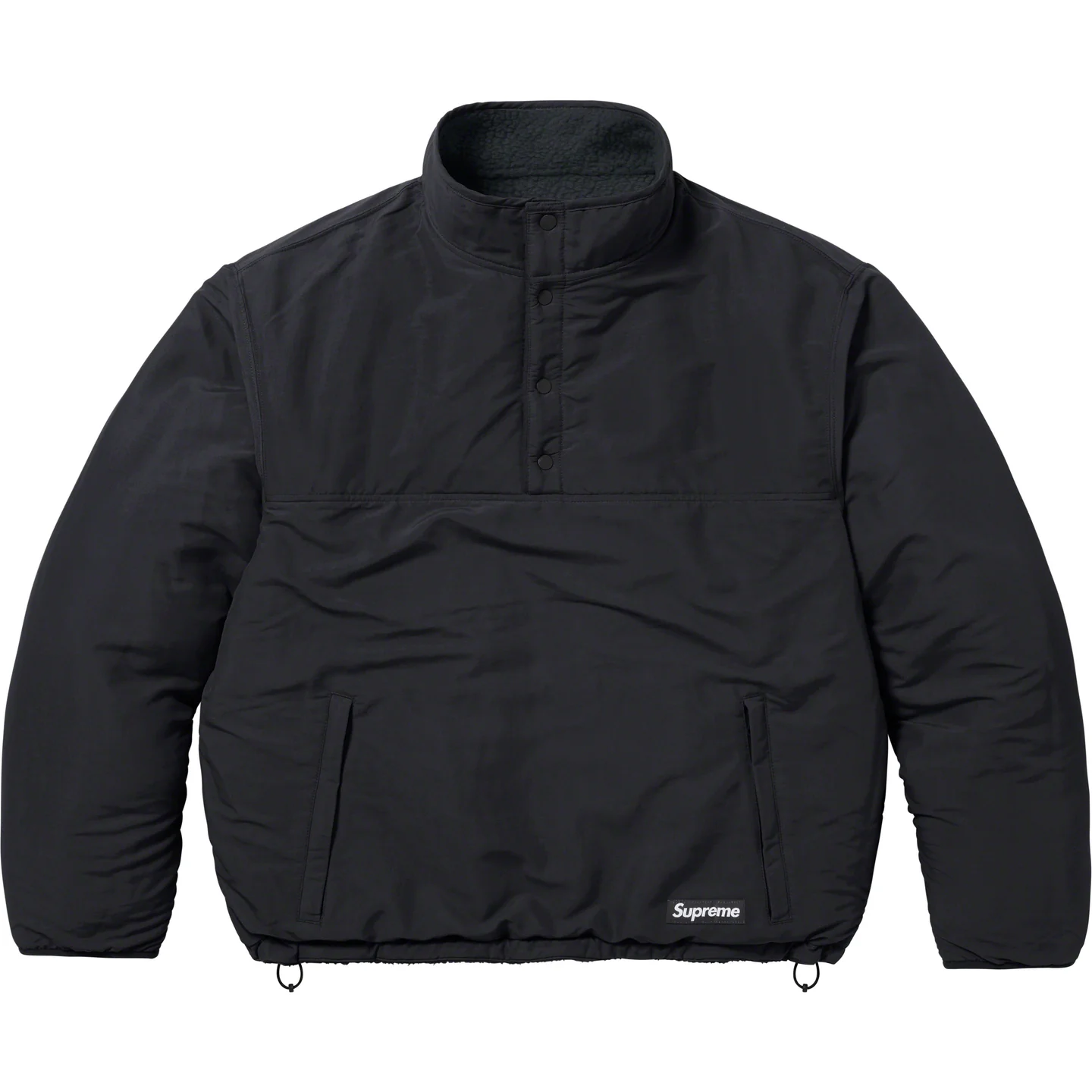 Polartec® Shearling Reversible Pullover | Supreme 23fw