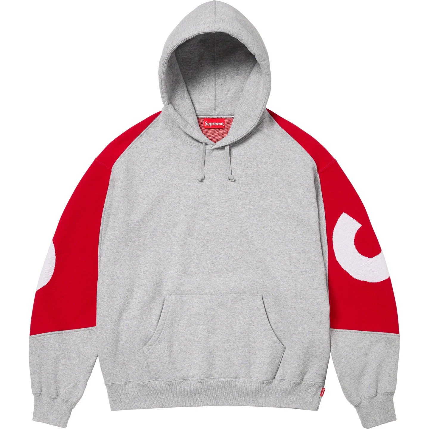 Big Logo Jacquard Hooded Sweatshirt | Supreme 23fw