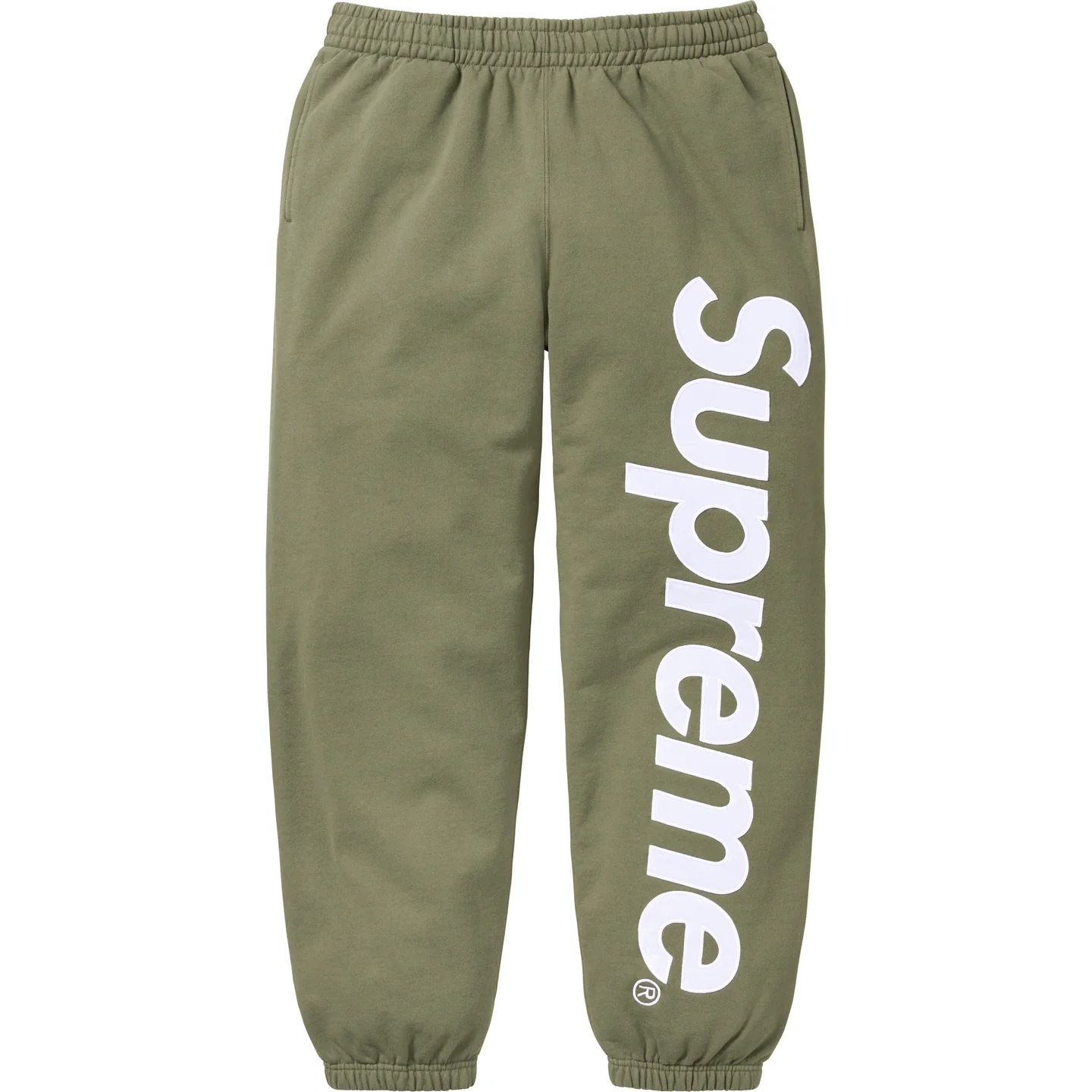 Satin Appliqué Sweatpant | Supreme 23fw