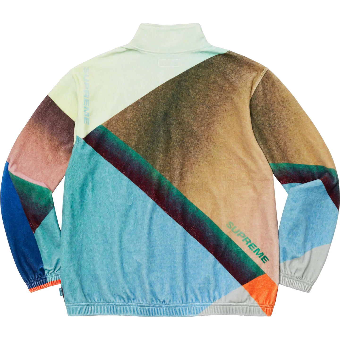 Geo Velour Track Jacket | Supreme 23ss