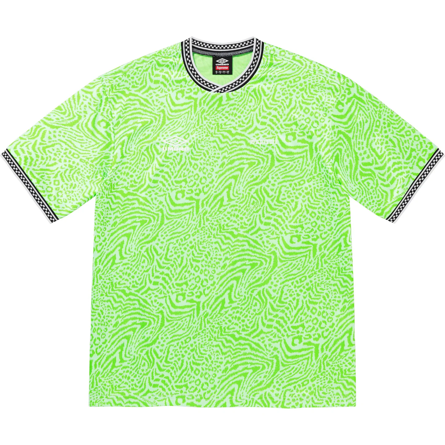 Supreme®/Umbro Jacquard Animal Print Soccer Jersey | Supreme 23ss
