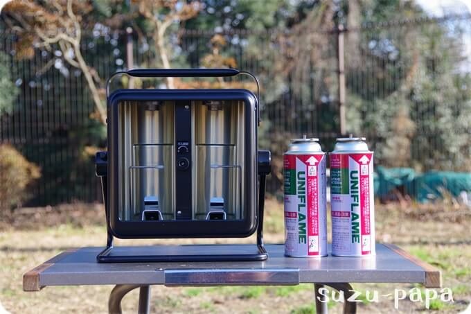 ワームⅡ廃盤】UNIFLAME（ユニフレーム）『ガスヒーター生産終了の