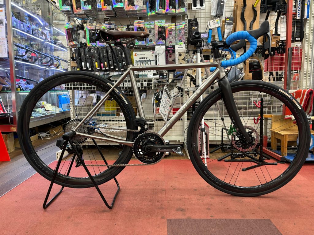 OnebyESU JFF Ti-V2！チタンならでは金属の光沢が美しい一台をご納車