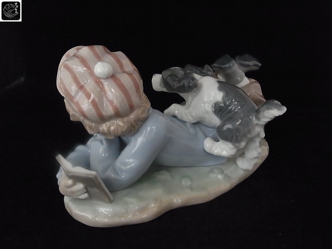 レア✨絶版品 元箱付属 LLADROリヤドロ 『僕じゃないよ』 7672保証書付