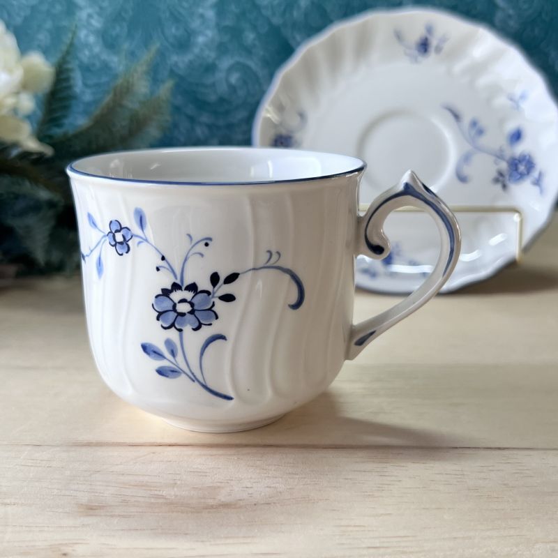 NIKKO ダブルフェニックス villeroy＆boch デミタスカップ＆ソーサー