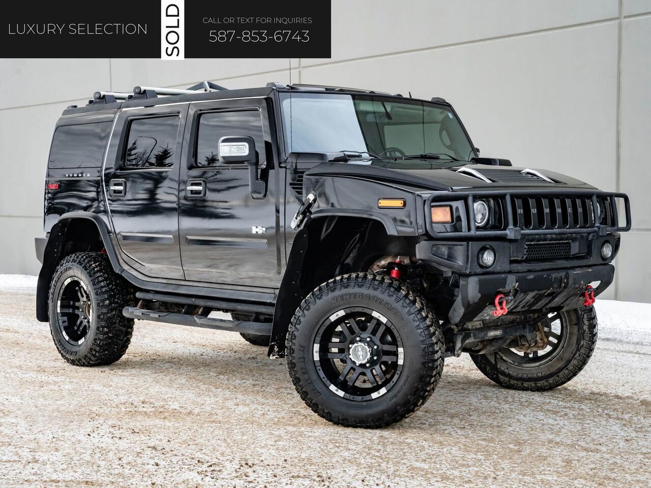 2007 HUMMER H2 Fabtech Lift Kit pre-owned for sale in Sherwood Park