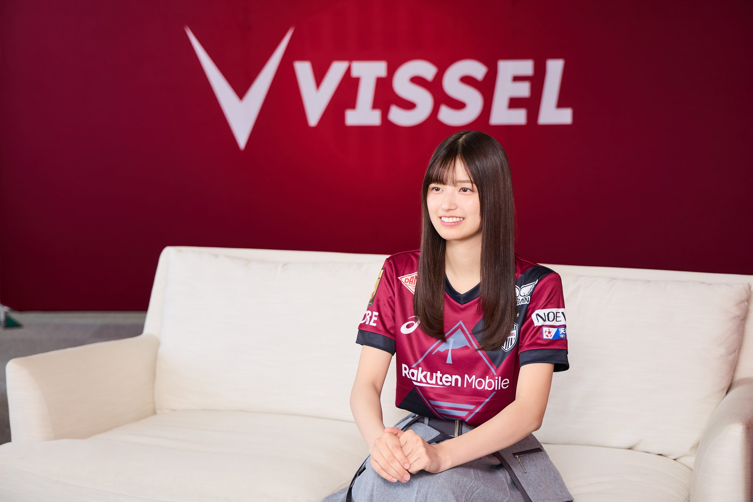 乃木坂46 五百城茉央さんがヴィッセル神戸のクラブ30周年アンバサダー