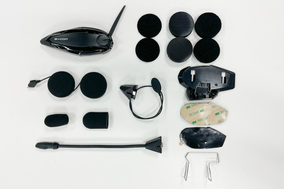 B+COM SB6XR バイク用インカム フルフェイスヘルメット取付方法 OGK